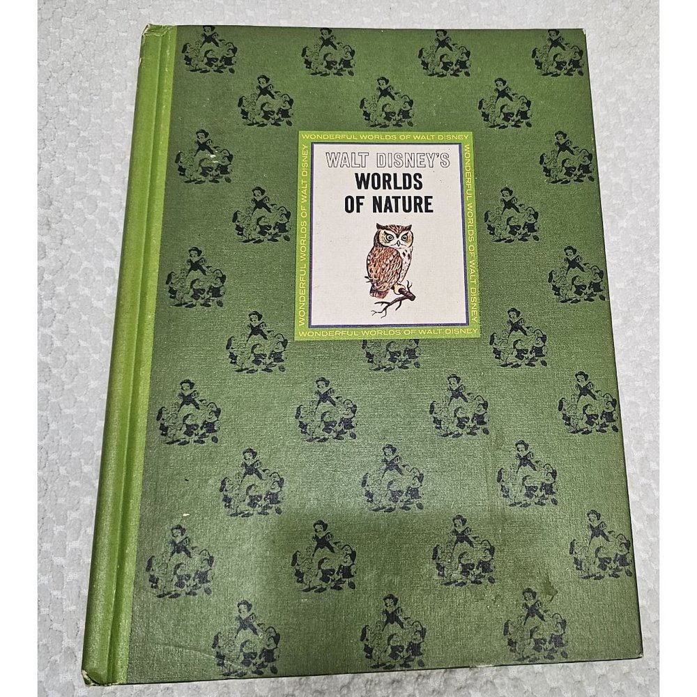 1965 Vintage Golden Press Walt Disney's World of Nature‎